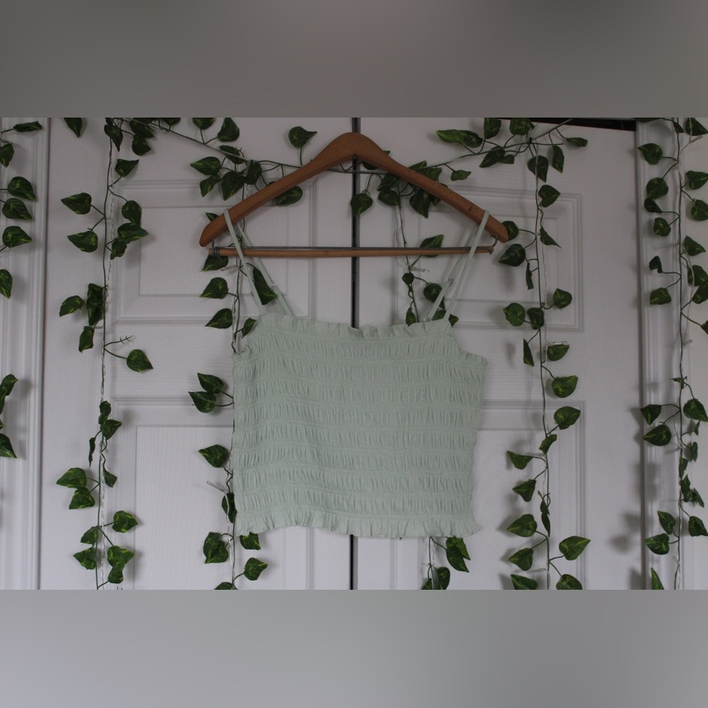 Forever 21 Mint Green Crop Top